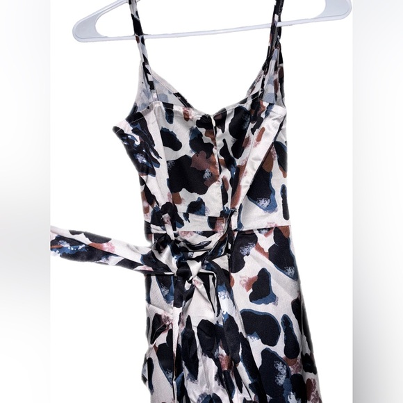 KAI KRISTENA BOUTIQUE Leopard Print Layered Maxi Dress size small - Picture 5 of 5